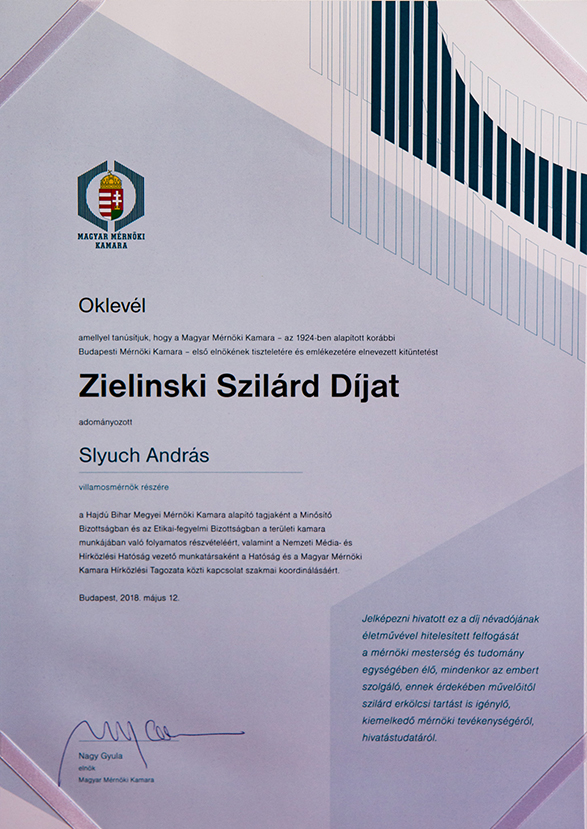 Zielinski-díj Slyuch